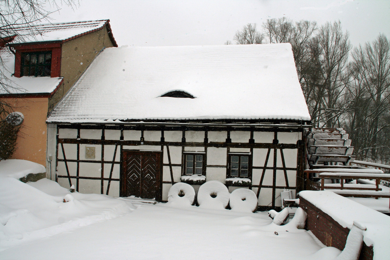 Es bibbert die Mühle am eisigen Bach