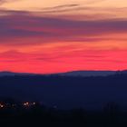 Es brannte heute Morgen am Himmel symbolisch genauso...                                             