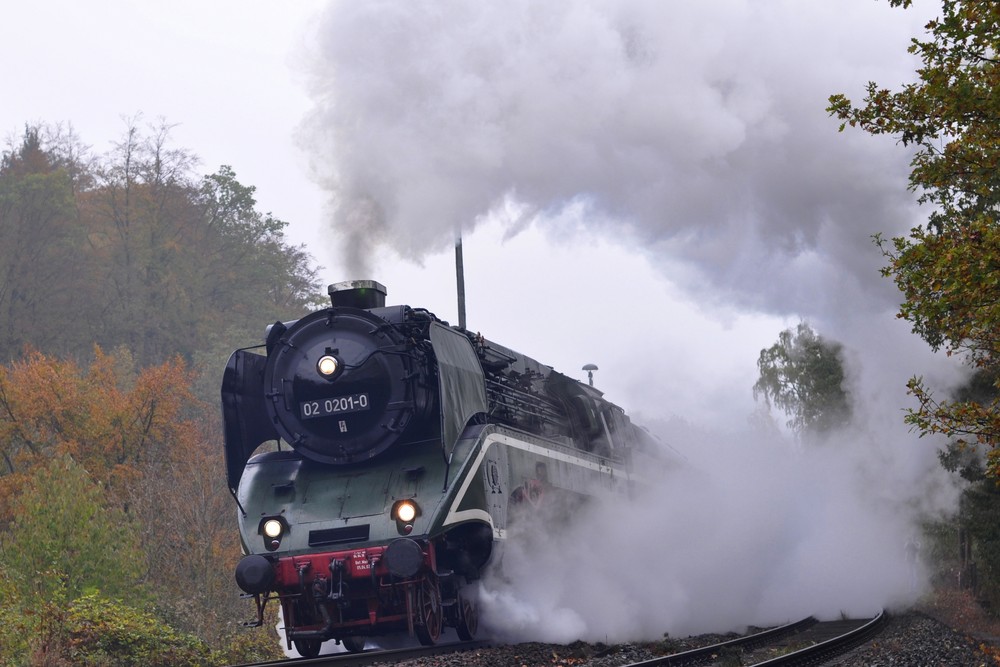 ...es dampft mächtig im Herbst 2009