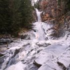 Es Friert am Barbianer Wasserfall 