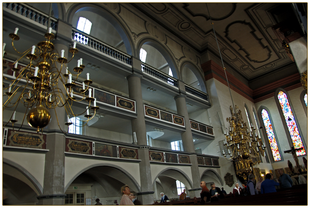 Es gab viel zu sehen, in der Georgienkirche, in Eisenach