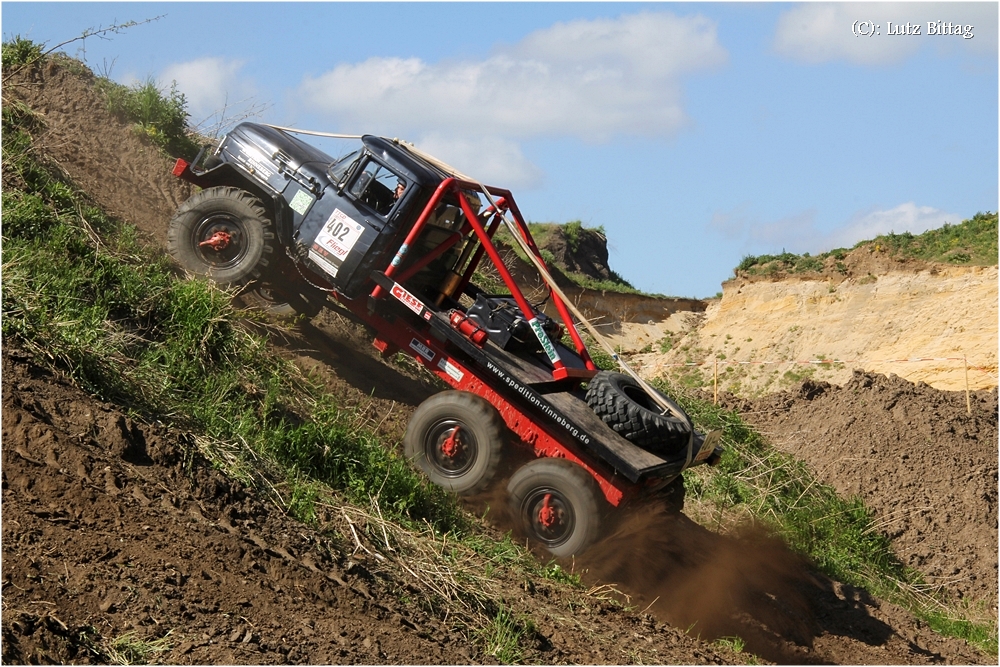 Es geht bergauf Foto & Bild sport, 6x6, dynamik Bilder auf