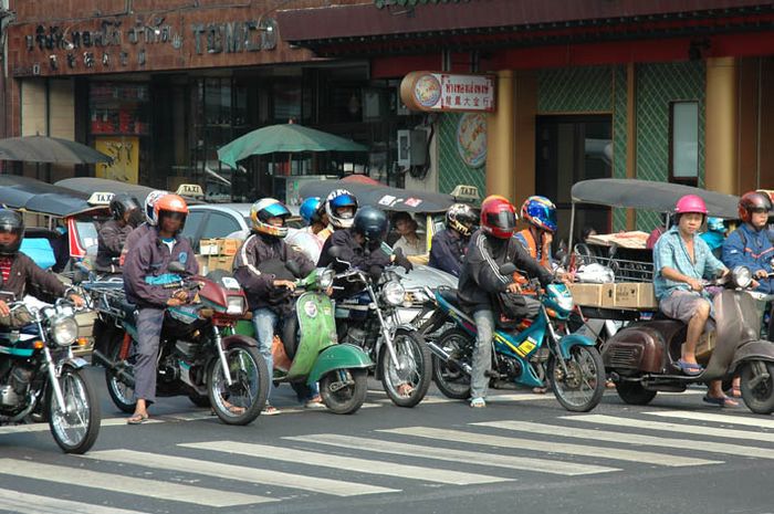 "Es geht los" Chinatown Bangkok.