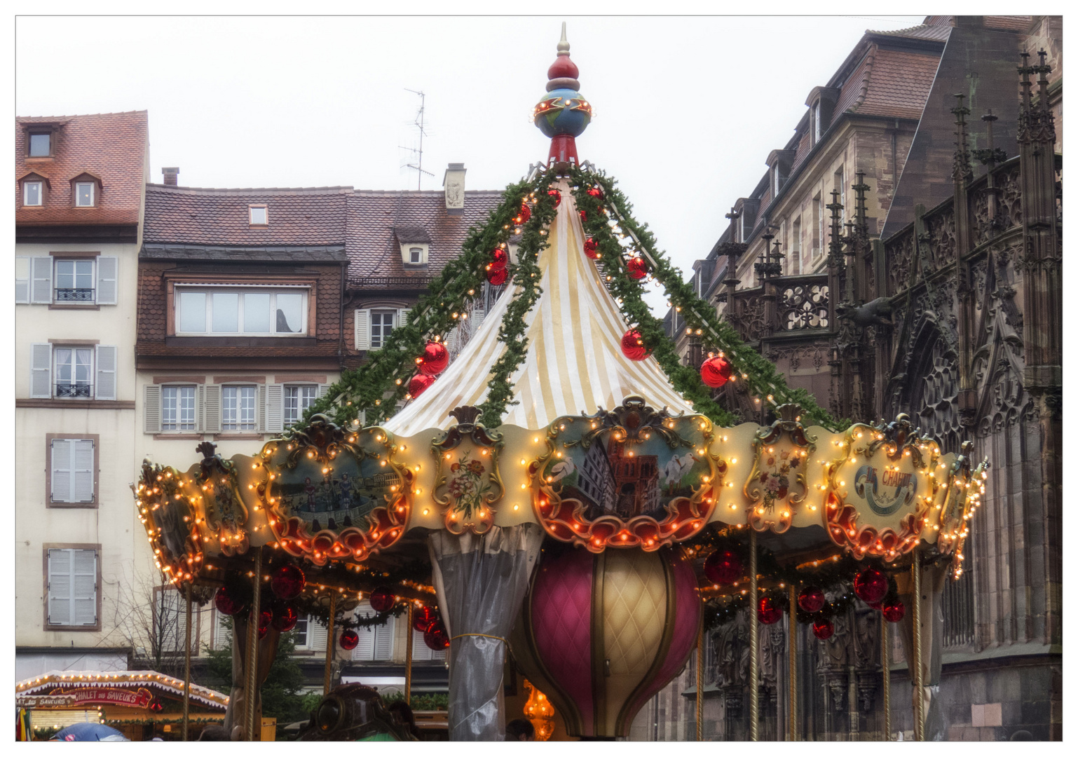 Es geht rund vor dem Strasburger Münster