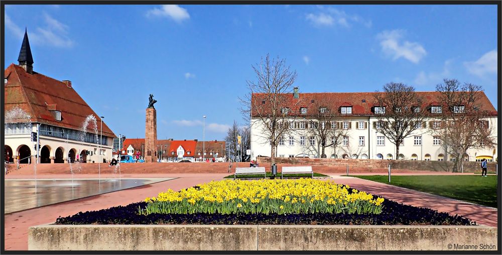 Es geht weiter mit dem größten Marktplatz von Deutschland...