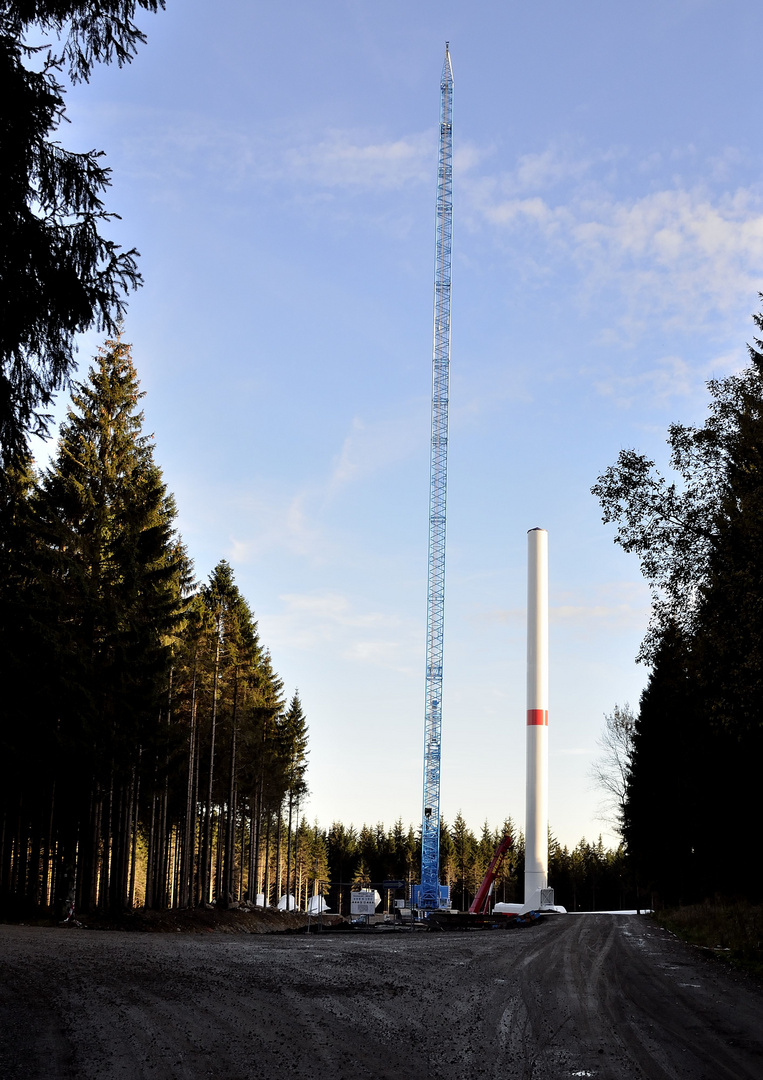 Es geht weiter-Windpark Lammersdorfer Wald 1