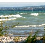 Es gibt auch mal Wind am Bodensee