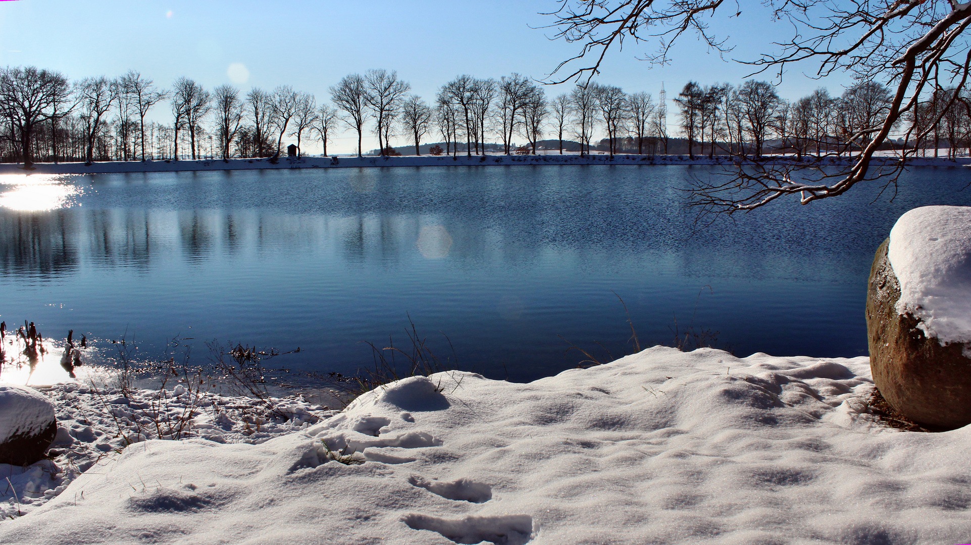 Es gibt doch noch eine Winteridylle