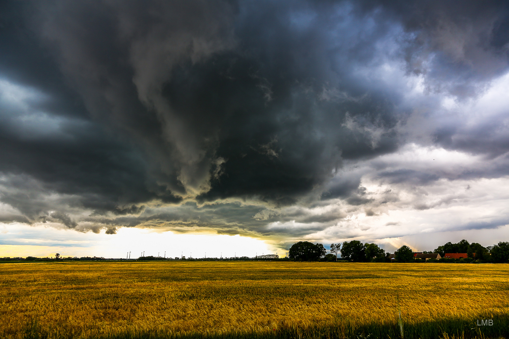 Es gibt gleich ein Donnerwetter