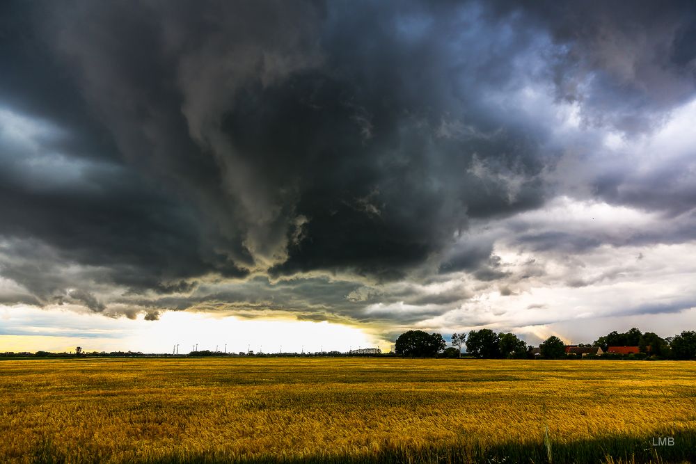 Es gibt gleich ein Donnerwetter