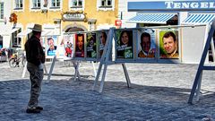 Es gibt ihn wirklich - den Wahlplakateleser!