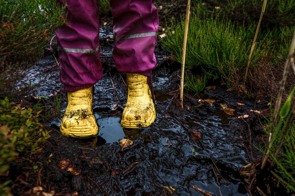 Es gibt kein schlechtes Wetter, nur schlechte Kleidung... Foto & Bild kinder, kinder ab 2
