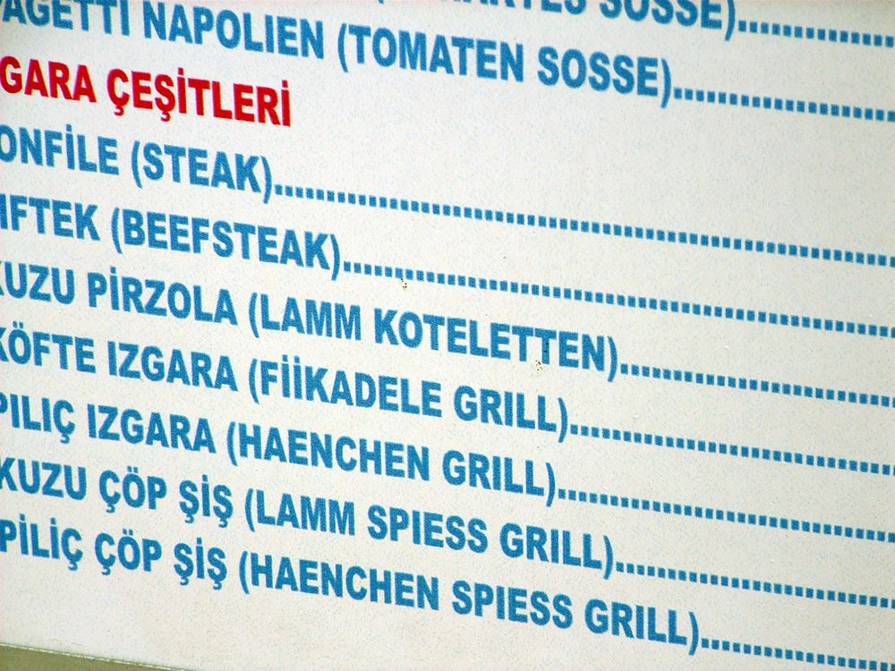 ...es gibt lecker Lamm-Koteletten. von der gabriel 