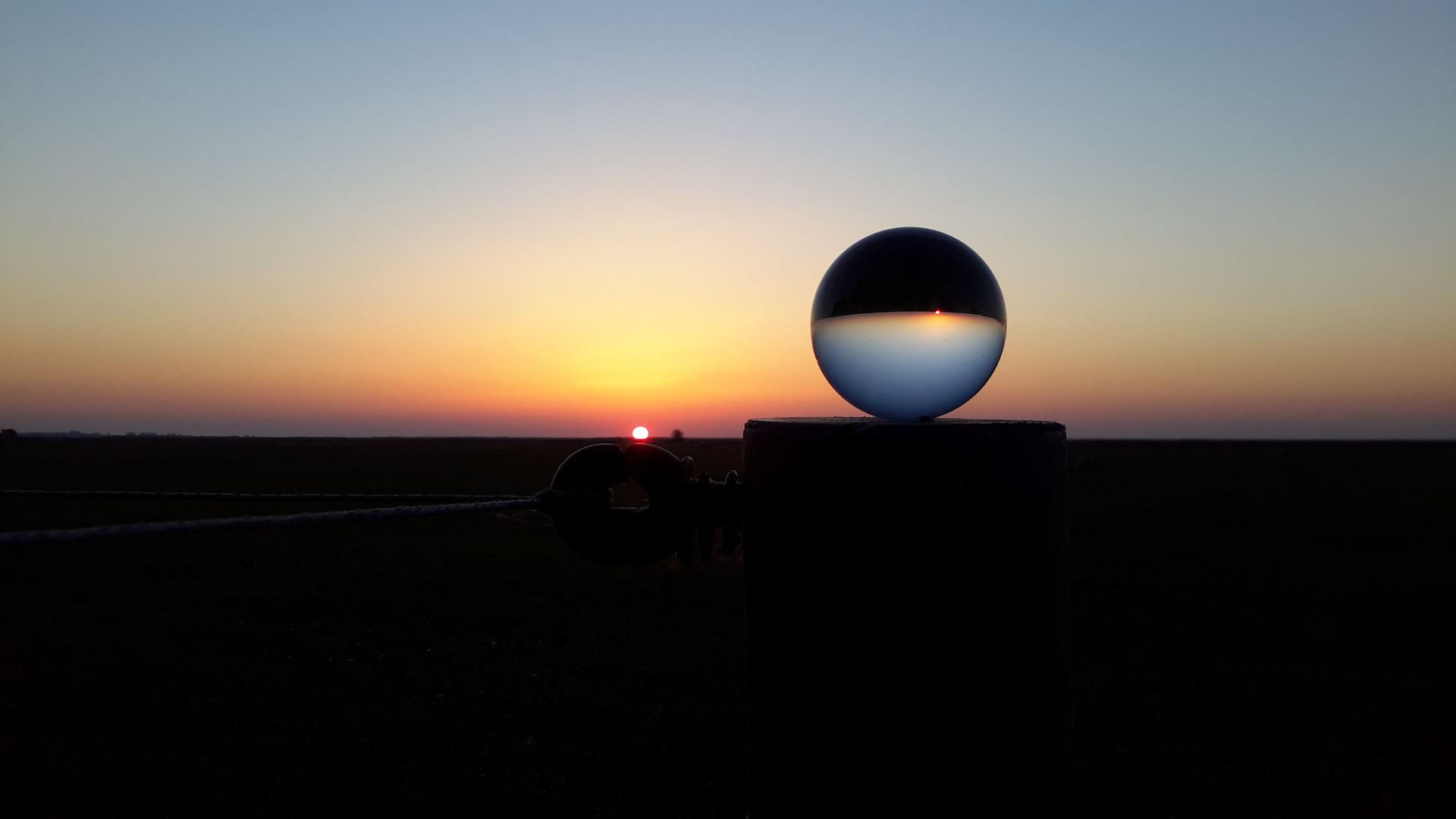 Es gibt Orte, da ist die Welt morgens um 7 Uhr noch in Ordnung