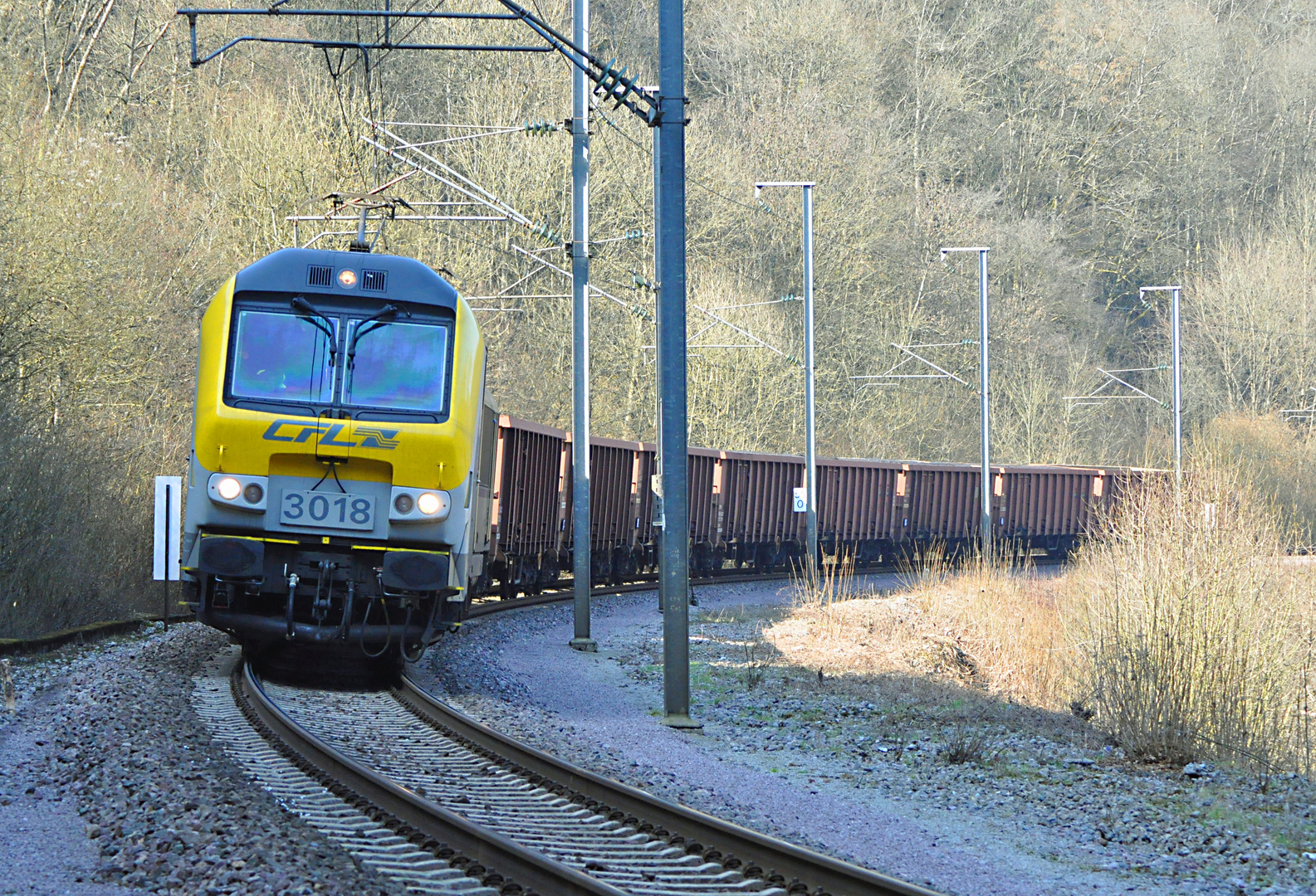 Es gibt wieder Güterverkehr auf der Nordstrecke