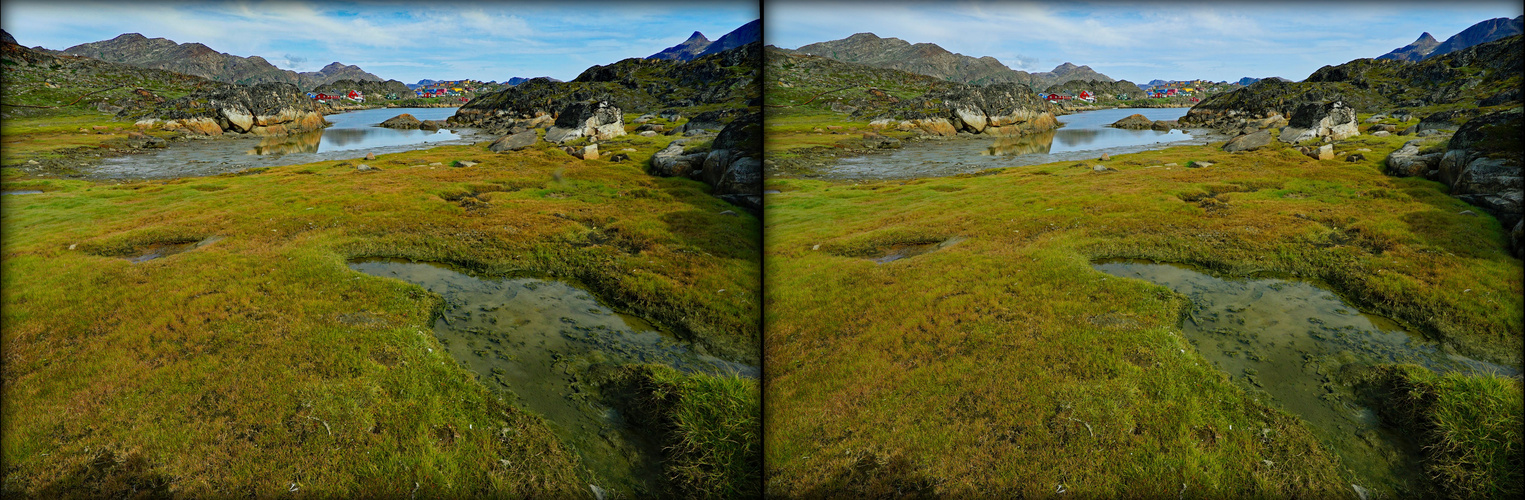 es grönt so grön wenn Grönlands Wiesen grönen (3D-X-View)