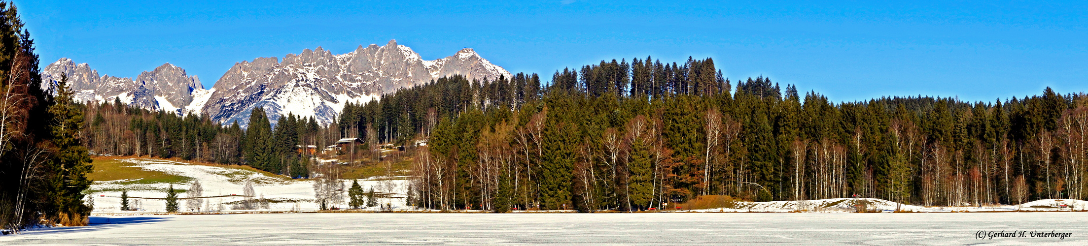 Es hat geschneit am Schwarzsee