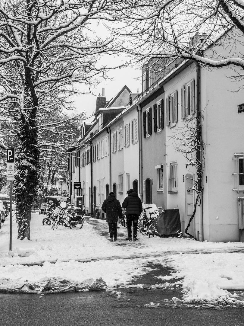 Es hat geschneit - in der Stadt