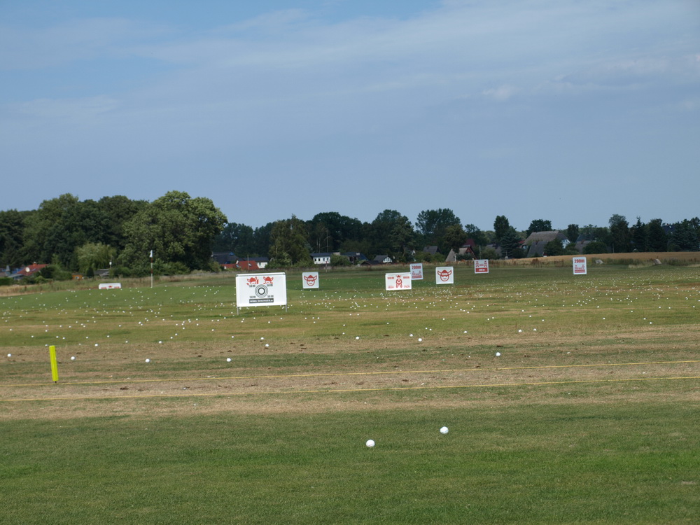 Es hat Golfbälle geregnet