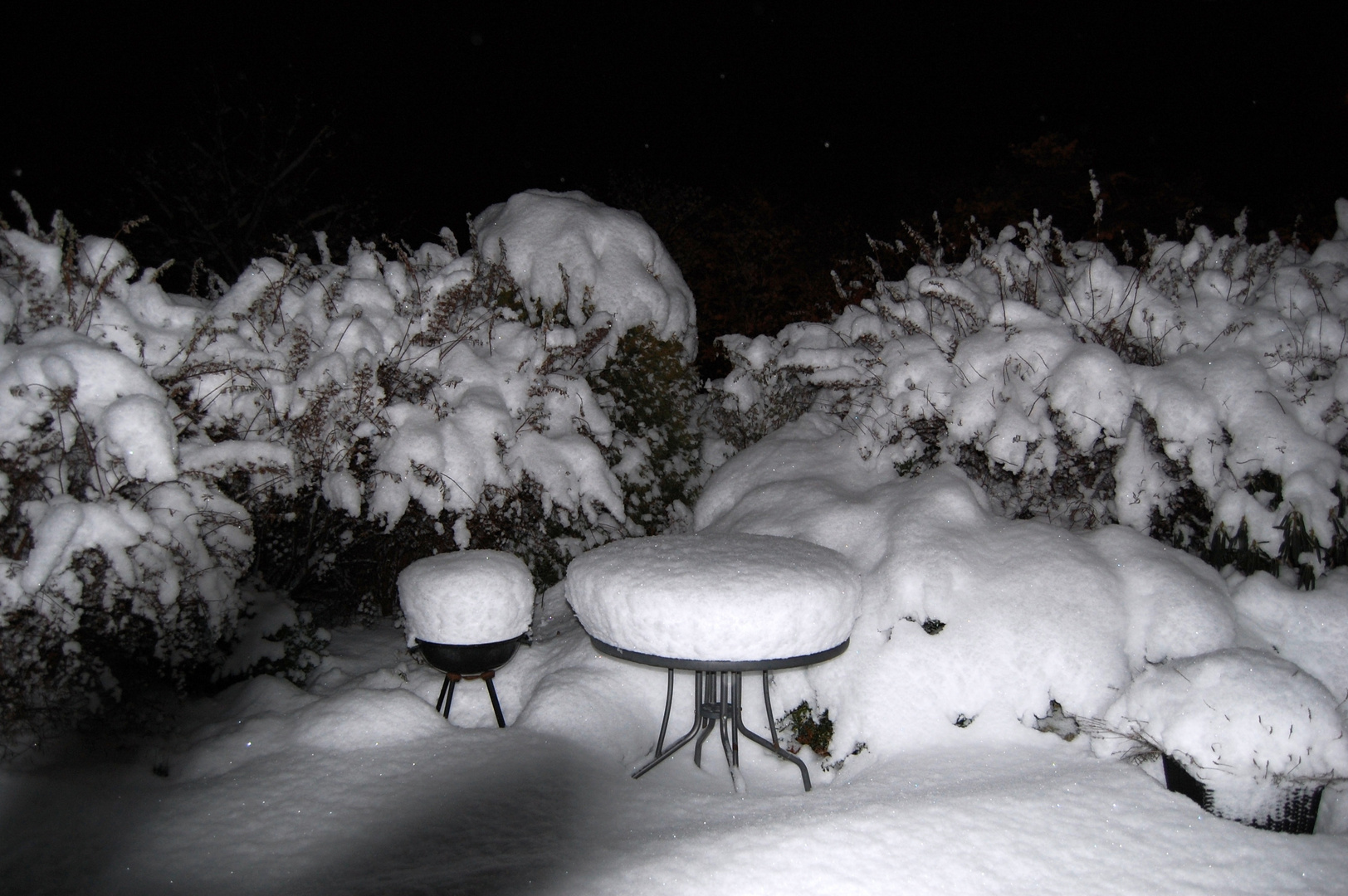 es hat wieder geschneit