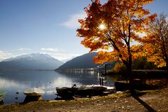 Es herbstelt am Zeller See