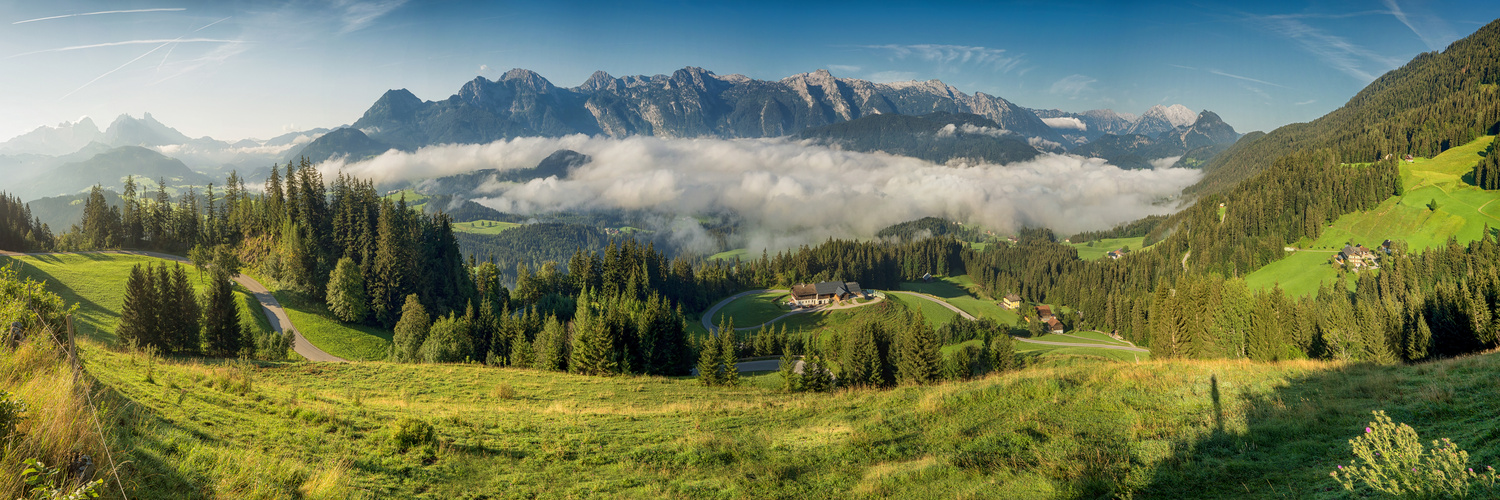 es herbstelt in Abtenau