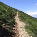 es hört nicht auf, der Weg zur Kaltenberg-Hütte