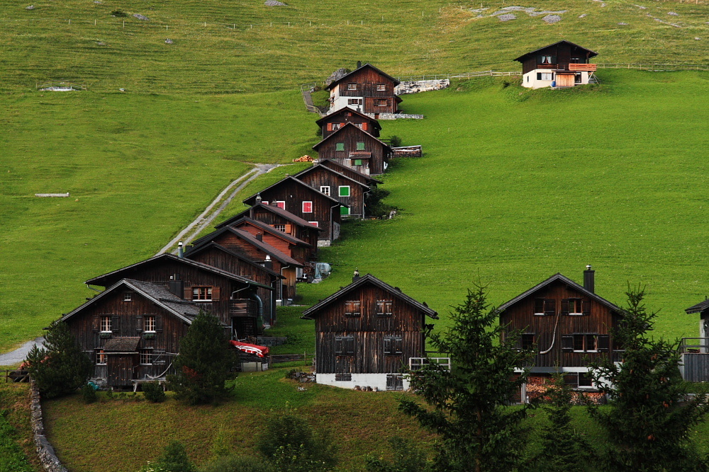 Es ist die bekannte Alpe Steg