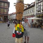 Es ist fantastisch, wunderbar, toll, schön, der Afrikanischer eiermann in Wernigerode Deutschland.