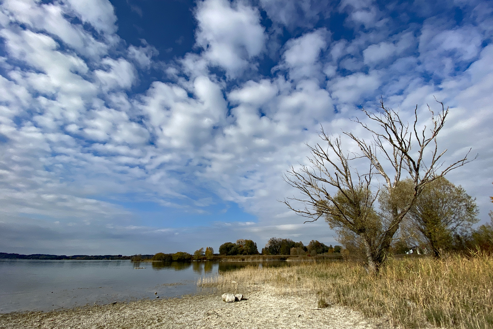 Es ist Herbst am Chiemsee