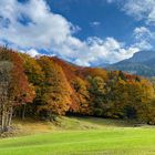 Es ist Herbst im Chiemgau