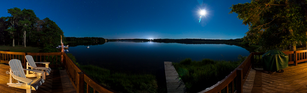 Es ist Nacht auf Cape Cod