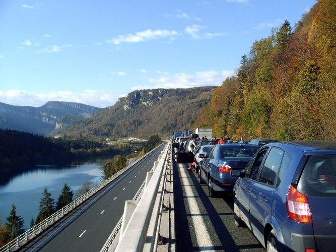 ...es ist nicht schön im Stau zu stehen, aber