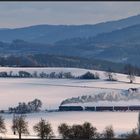 Es ist noch Winter im Vorland des Böhmerwaldes