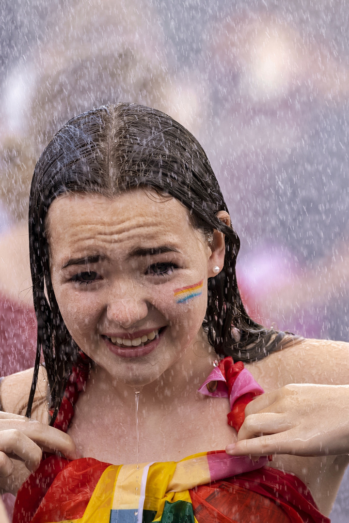 Es ist nur der Regen