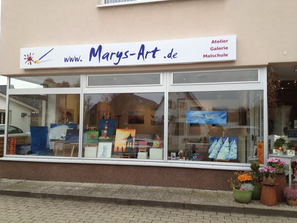 Es ist soweit - Atelier Marys-ART - Eröffnung