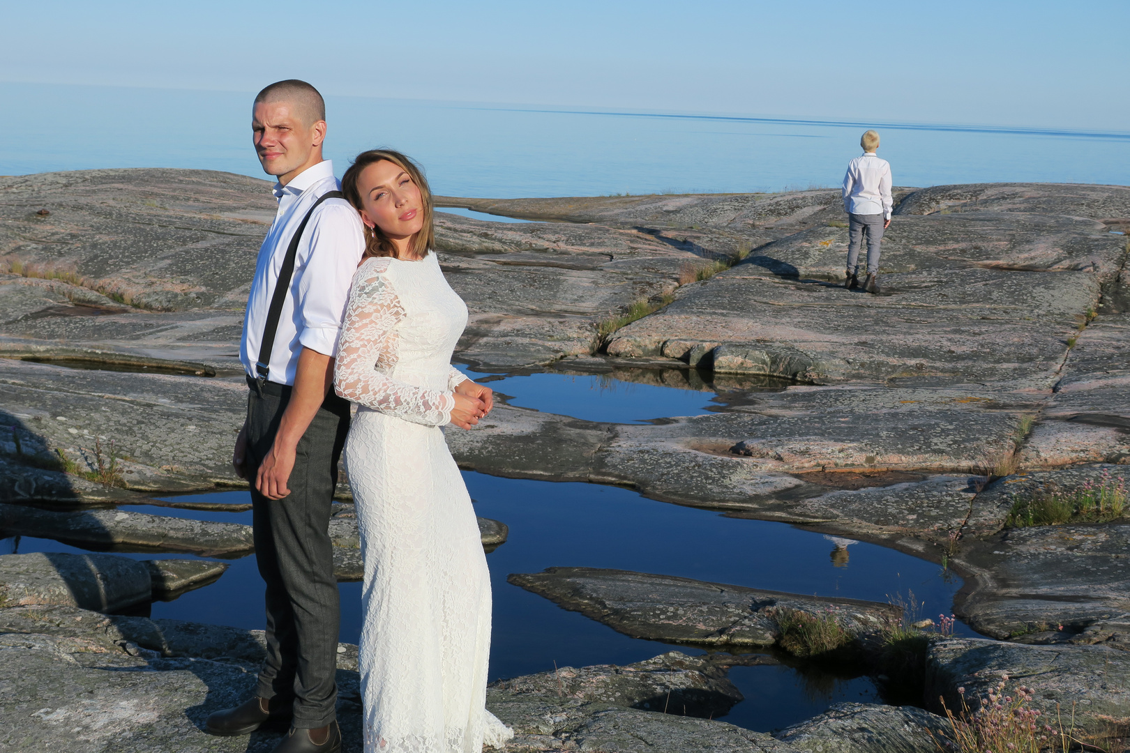 es ist vollbracht..............Hochzeit auf Haradskär......