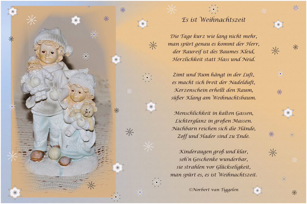 es ist  WEIHNACHTS - ZEIT