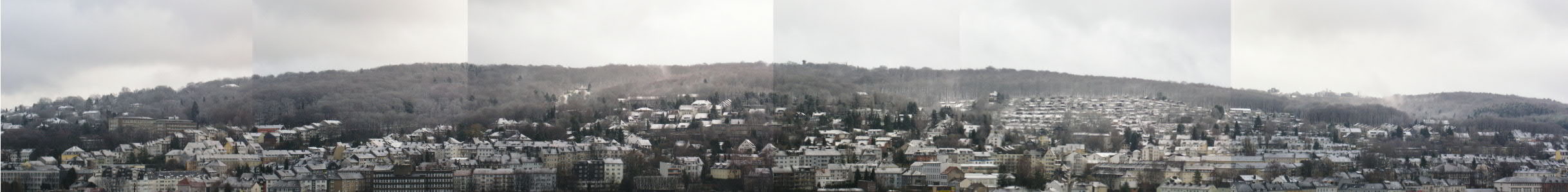 Es ist wieder Winter geworden in Wuppertal