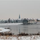 Es ist Winter geworden in Schönebeck an der Elbe