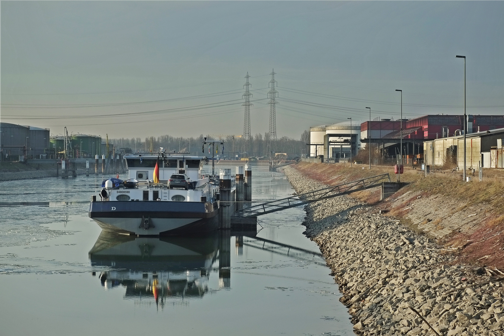 Es kann wieder losgehen vom Rheinhafen