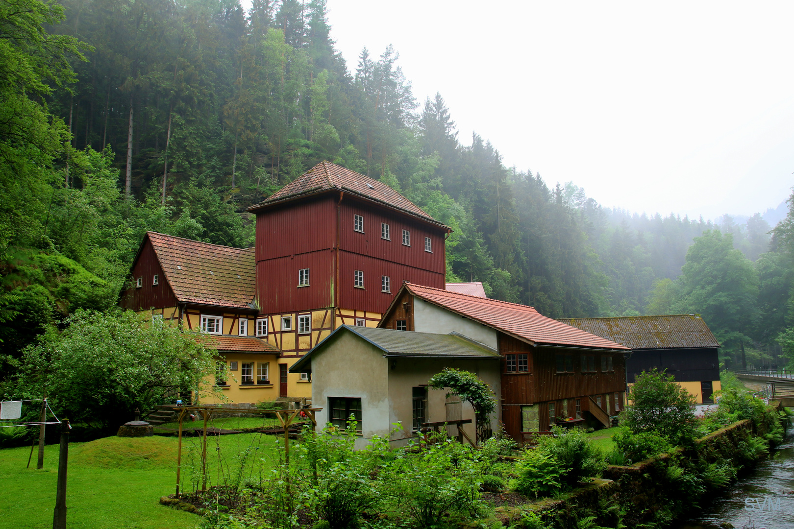 Es klappert die Mühle am rauschenden Bach,...