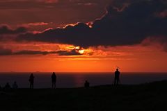 Es kommt auch auf Helgoland ,