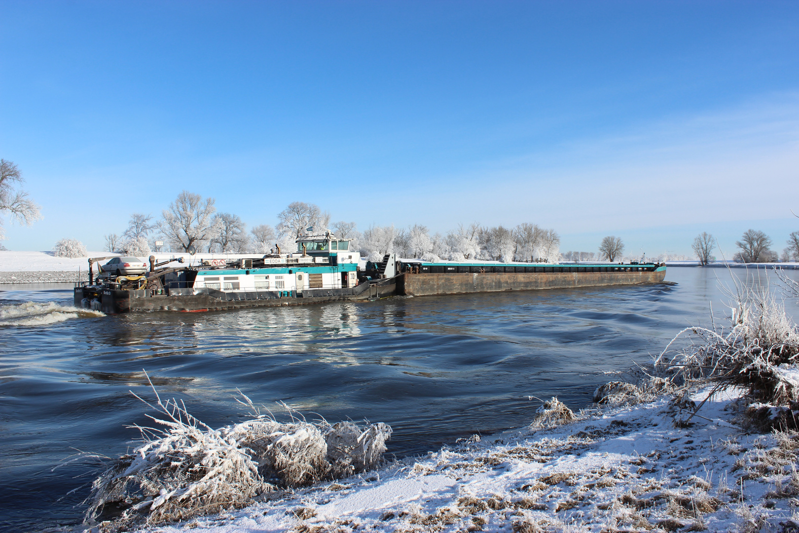 Es läuft...bei -18 Grad