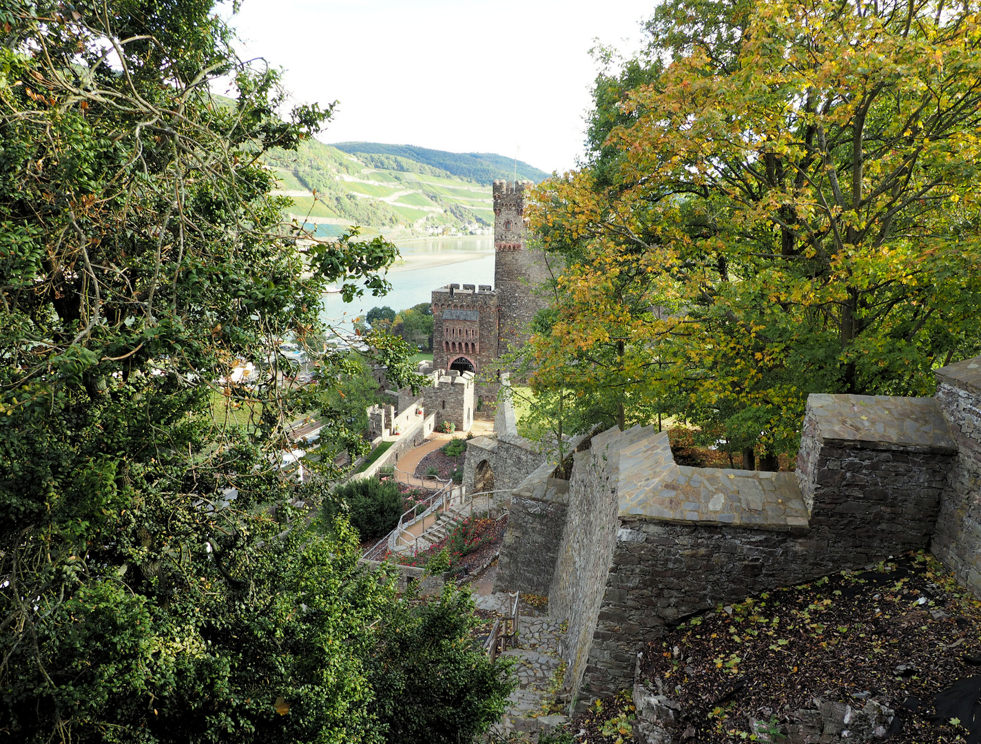 Es lohnt sich auf den Turm zu klettern ... 