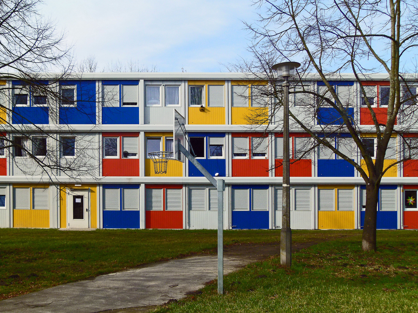 Es muß nicht immer die Turnhalle sein.....