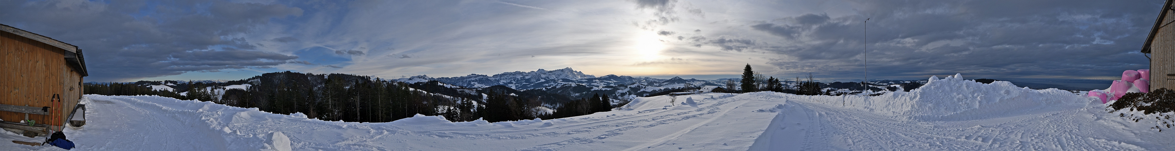 Es naht die Schlechtwetterfront.