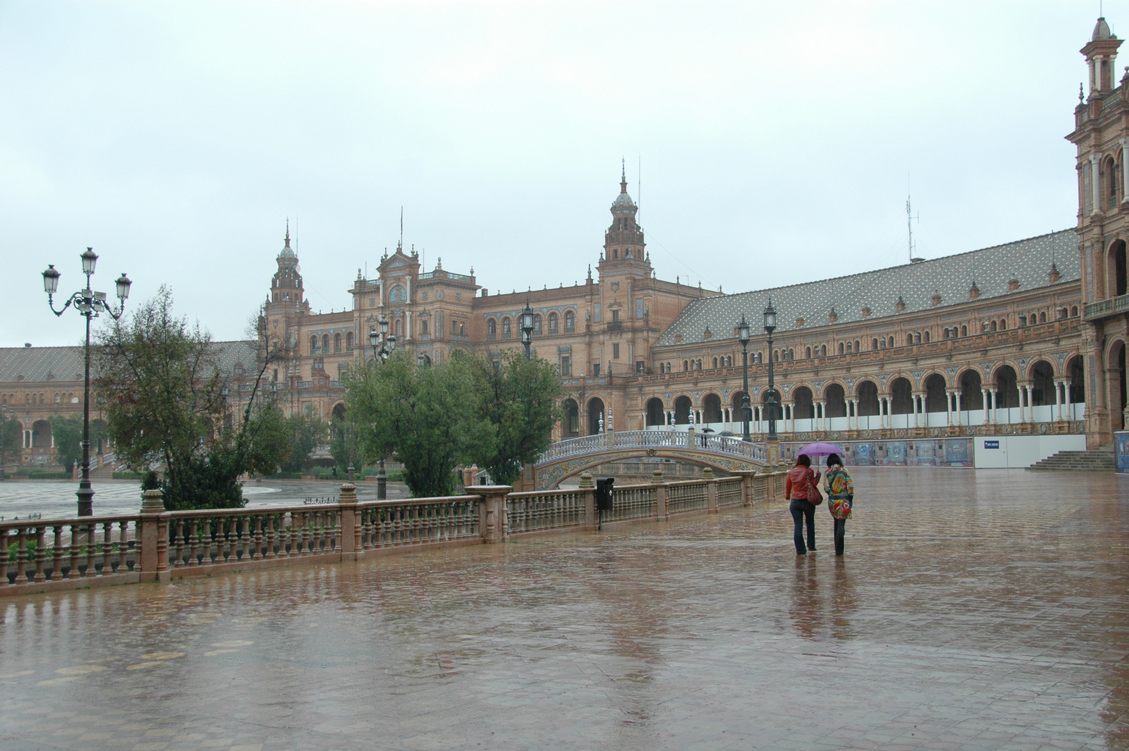 es regnet niemlas in Sevilla