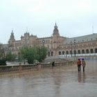 es regnet niemlas in Sevilla