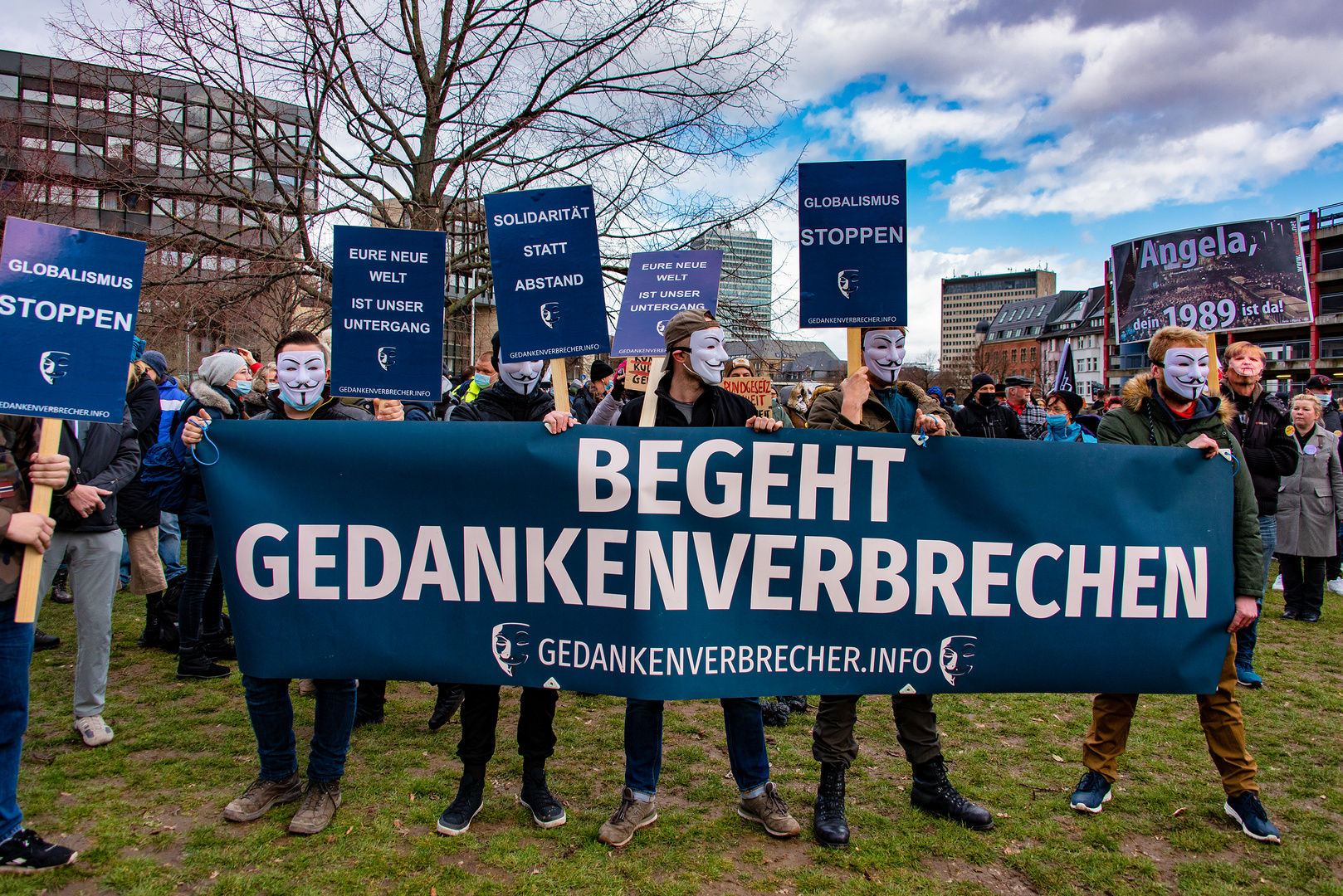 Es Reicht Demo Düsseldorf - 1